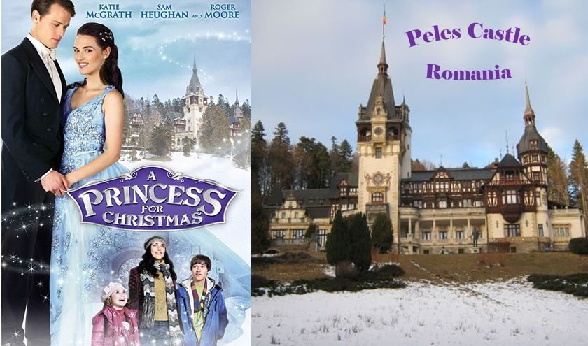 Peleș Castle as seen in A Christmas Prince on Netflix